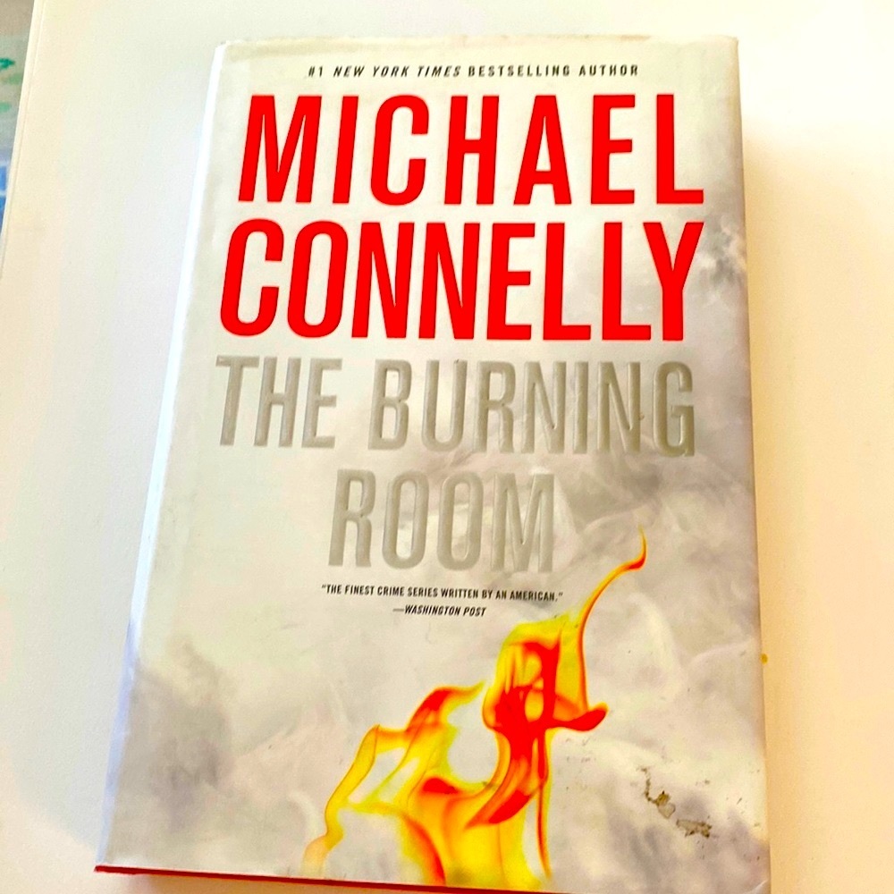 THE BURNING ROOM  by MICHAEL CONNELLY HB GUC
